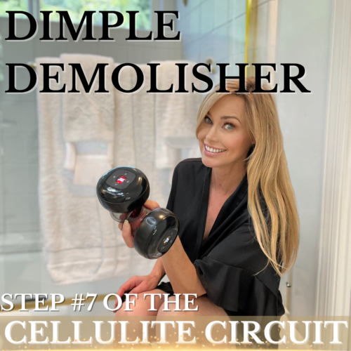 Step 7 of The Cellulite Circuit                The final frontier in The Cellulite Circuit routine: Featuring The Circuit Revo LED 4-in-1 Cupping Device